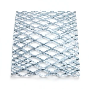Galvanised Steel Expanded Metal Mesh Bahri Thickness 1.5 mm Width 1.22 m Length 6 m