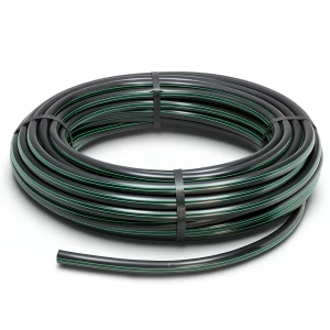 لفة أنابيب HDPE ضغط 6 بار PE 80 قطر خارجي 160 مم SDR 22 لون أسود