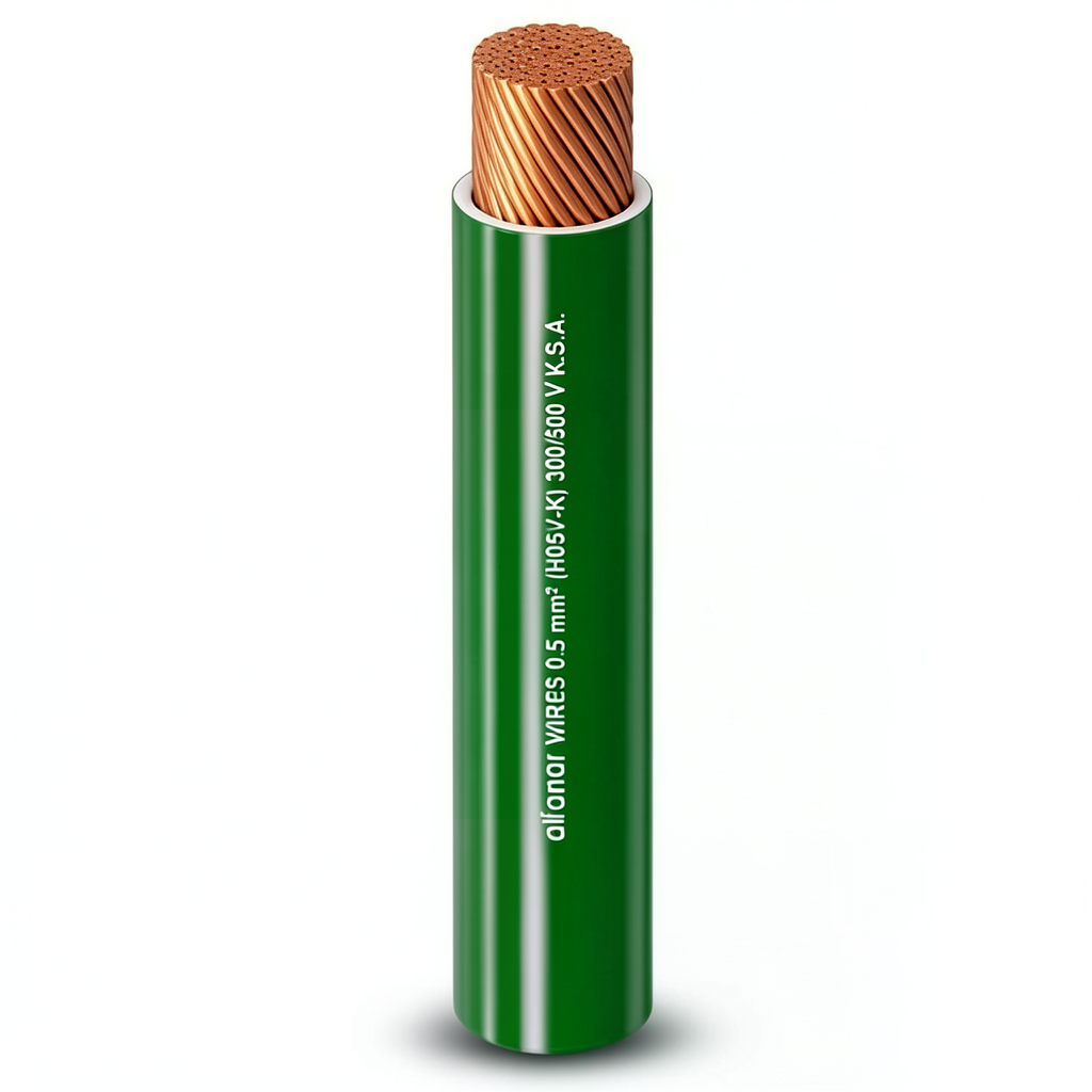PVC Insulation Flexible Copper Single Wire 95mm2, 600/1000V | Al Fanar