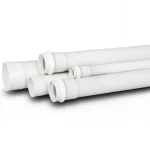 مواسير UPVC لأنظمة الصرف الصحي SDR 34.4 مقاس 63 مم سماكة 1.9 مم لون أبيض