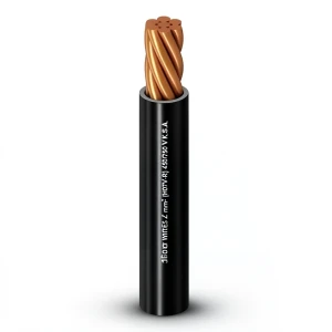 Stranded Copper Wire Size 185mm2 450/750V PVC Insulation, Black | Al Fanar