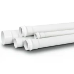 مواسير UPVC لأنظمة الصرف الصحي SDR 34.4 مقاس 63 مم سماكة 1.9 مم لون أبيض