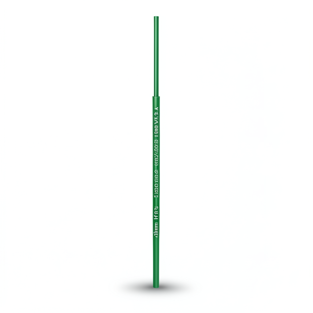 سلك مفرد نحاس مجدول معزول PVC، مقاس 1.5mm، 450/750 فولت، أخضر | شركة الفنار