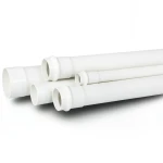 أنابيب UPVC لأنظمة الصرف الصحي SDR 34.4 مقاس 90 مم سماكة 2.7 مم لون أبيض