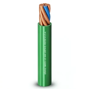 لفة سلك كهرباء مفرد نحاس مجدول معزول PVC، مقاس 6 مم 450/750 فولت | شركة الفنار