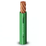 PVC Insulated Stranded Copper Single Electrical Cable 70mm² 450/750V, Green | Al Fanar