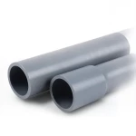 UPVC Pipes Sewage System Nominal Pressure 16 Bar Outside Diameter 200 mm Thickness 14.9 mm Gray