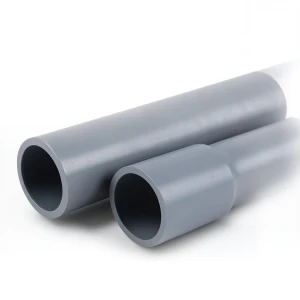 UPVC Pipes Sewage System Nominal Pressure 16 Bar Outside Diameter 200 mm Thickness 14.9 mm Gray