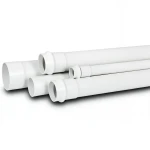 أنابيب UPVC لأنظمة الصرف الصحي SDR 34.4 مقاس 90 مم سماكة 2.7 مم لون أبيض