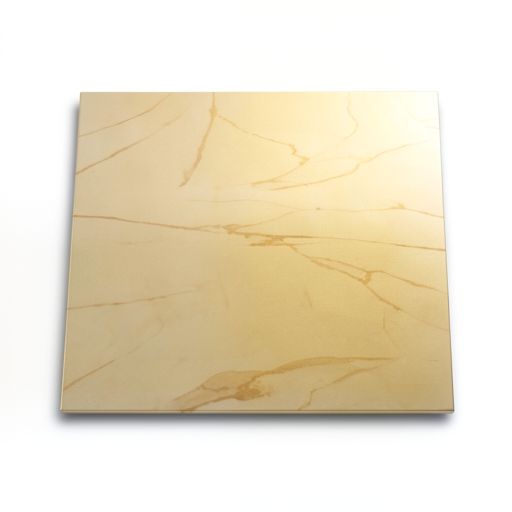 Porcelain Floor Tiles 120×120 cm, Gold Color, Brera Model