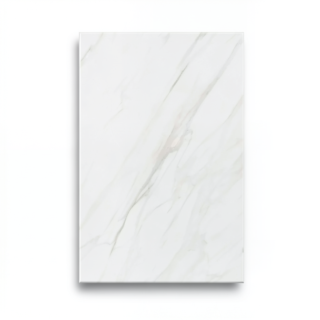 Porcelain Tiles Size 120x180 cm, White Color, Statuario Model