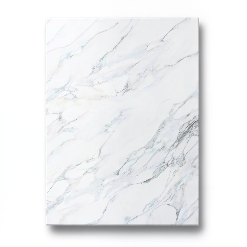 بلاط بورسلان مقاس 120 ×180 سم، لون أبيض، موديل Lasa Carrara