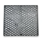 Hot Rolled Expanded Metal Mesh Momawaj Thickness 3 mm Size 1.22×1 m Black Steel