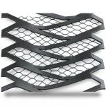 Hot Rolled Expanded Metal Wiremesh Thickness 3 mm Size 1.22×3 meter