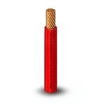 THHN/THWN Copper Cable PVC Insulation 105°C Size 13.3 mm² Diameter 6.4 mm 600 V 500 ft Red | Al Fanar