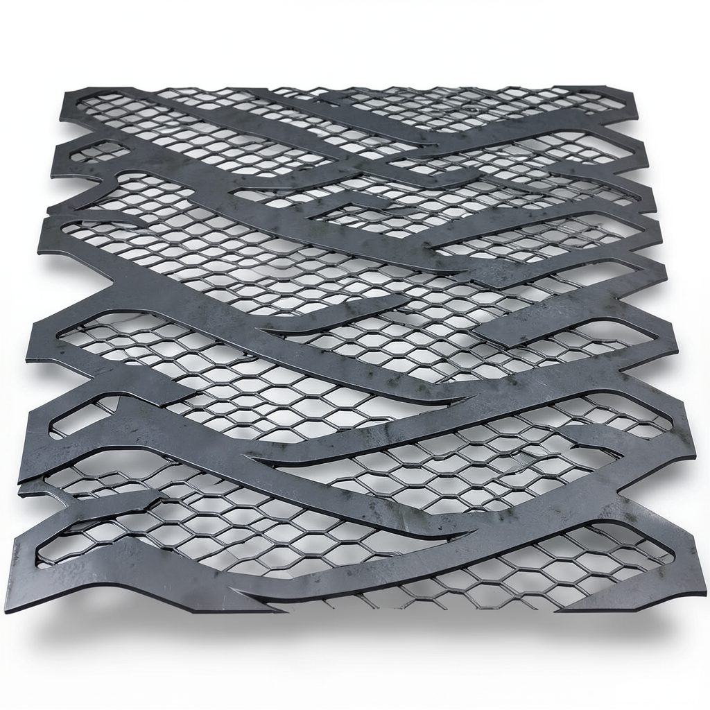 Hot Rolled Expanded Metal Mesh Momawaj Thickness 4.8 mm Width 1.22 m Length 2 m