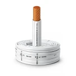 THHN/THWN Copper Cable PVC 105°C Insulation 5.26 mm² Diameter 3.9 mm 600 Volt 500 Feet White PVC 105 | Al Fanar
