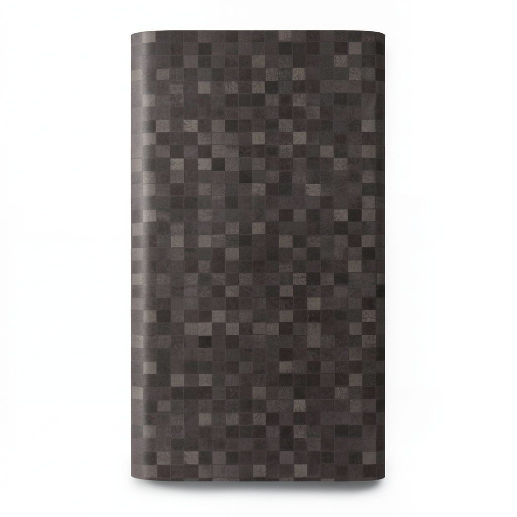 Dutch Patterned Wall Covering 10m x 0.53m Dark Brown, Model 17974