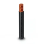THHN/THWN Copper Cable PVC Insulation 105°C Size 5.26 mm² Diameter 3.9 mm 600 Volt 250 Ft Black | Al Fanar