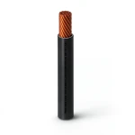 THHN/THWN Copper Cable PVC 105°C Insulation Size 5.26 mm² Diameter 3.9 mm 600 Volt Length 300 Ft Black Color | Al Fanar