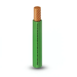 THHN/THWN Copper Cable PVC 105°C Insulation 5.26 mm² Diameter 3.9 mm 600 Volt 500 feet Green | Al Fanar