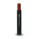 THHN/THWN Copper Cable PVC Insulation 105°C Size 5.26 mm² Diameter 3.9 mm 600 Volt 250 Ft Black | Al Fanar