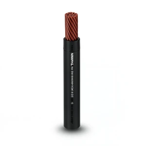 THHN/THWN Copper Cable PVC Insulation 105°C Size 5.26 mm² Diameter 3.9 mm 600 Volt 250 Ft Black | Al Fanar