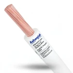 10 sq mm NYA Wire 450/750 Volts, Stranded Copper, PVC 90°C Insulation, White | Asharqiyah Cables Company for Industry