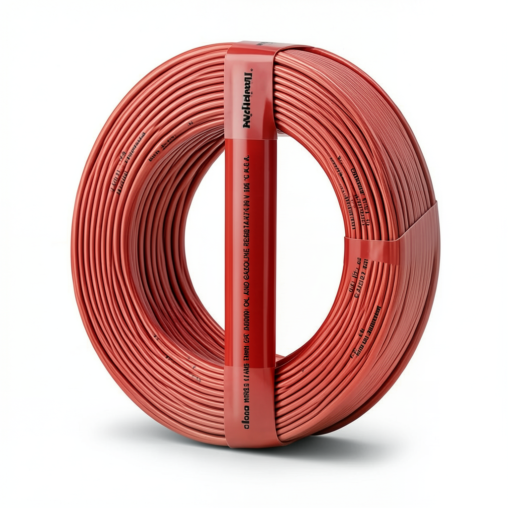 THHN/THWN Copper Cable 2.08 mm² Diameter 2.7 mm 600 Volt 300 Ft Red PVC 105°C | Al Fanar