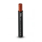 THHN/THWN Copper Cable PVC Insulation 105°C Size 5.26 mm² Diameter 3.9 mm 600 Volt 250 Ft Black | Al Fanar