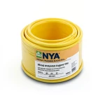 لفة سلك كهرباء نحاس مجدول NYA 95 مم2 450/750 فولت عزل PVC 90°C، اصفر | شركة كابلات الشرقية للصناعة