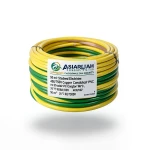 سلك كهرباء مجدول 50 مم² 450/750 فولت، نحاس موصل، عزل PVC 70°C، أصفر/أخضر | شركة كابلات الشرقية للصناعة