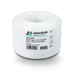 لفة سلك كهرباء 120 مم NYA 450/750 فولت، نحاس مجدول، عزل PVC 90°C، أبيض | شركة كابلات الشرقية للصناعة