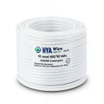 سلك 10 مم NYA 450/750 فولت، نحاس مجدول، عزل PVC 90°C، أبيض | شركة كابلات الشرقية للصناعة