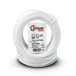 Flexible Tinned Copper Wire 0.5mm 600/1000V 0.2mm Conductor PVC Insulation White | Al Fanar