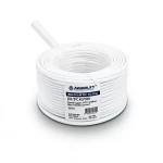 لفة سلك كهرباء 35 مم NYA 450/750 فولت، نحاس مجدول، معزول PVC 90°C، أبيض | شركة كابلات الشرقية للصناعة