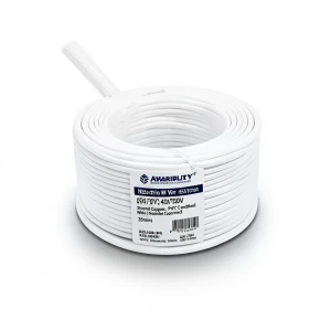 لفة سلك كهرباء 35 مم NYA 450/750 فولت، نحاس مجدول، معزول PVC 90°C، أبيض | شركة كابلات الشرقية للصناعة