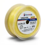 120mm NYA Electrical Wire 450/750V, Stranded Copper, PVC 90°C Insulated, Yellow | Asharqiyah Cables Company for Industry