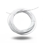 Flexible Tinned Copper Wire 1sq mm 600/1000 Voltage, 0.2mm Diameter, PVC Insulation White | Al Fanar