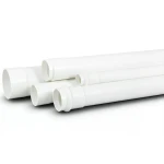 أنابيب UPVC لأنظمة الصرف الصحي SDR 33 قطر خارجي 90 مم سمك 2.8 ملم لون أبيض