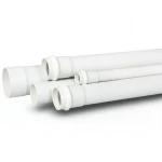 أنابيب UPVC لأنظمة الصرف الصحي SDR 33 قطر خارجي 90 مم سمك 2.8 ملم لون أبيض