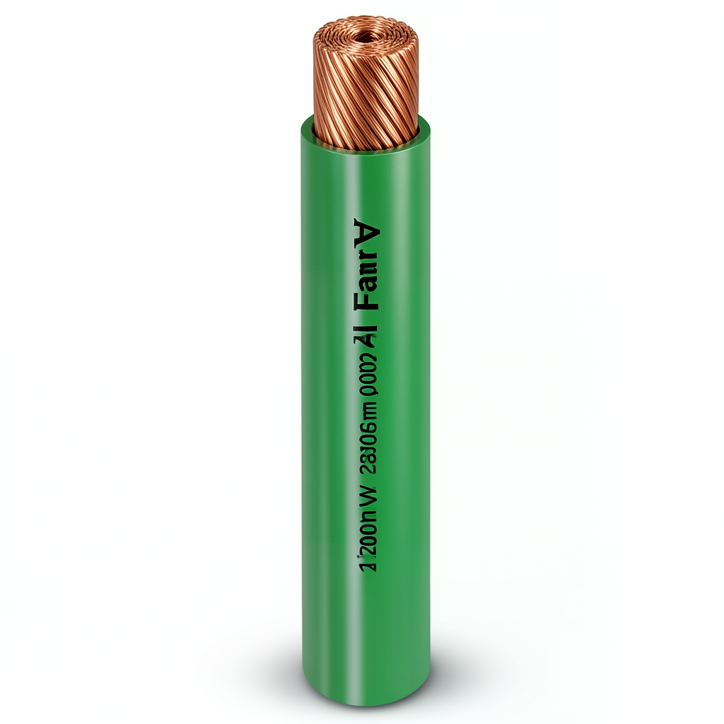PVC Insulation Flexible Copper Single Wire 120mm2, 600/1000V | Al Fanar