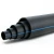 مواسير HDPE بولي ايثيلين ضغط اسمي 16 بار PE 80، قطر خارجي 450 مم SDR 9 أسود مع خطوط زرقاء - Image 1