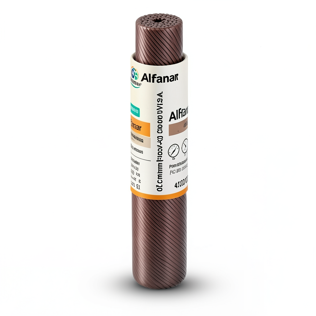 Alfanar 120sq mm Flexible Copper Wire, 0.5mm Diameter, 450/750 V, PVC Insulation | Al Fanar