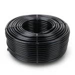 لفة أنابيب HDPE ضغط اسمي 6 بار PE 80 قطر خارجي 75 مم سمك 4.3 مم أسود