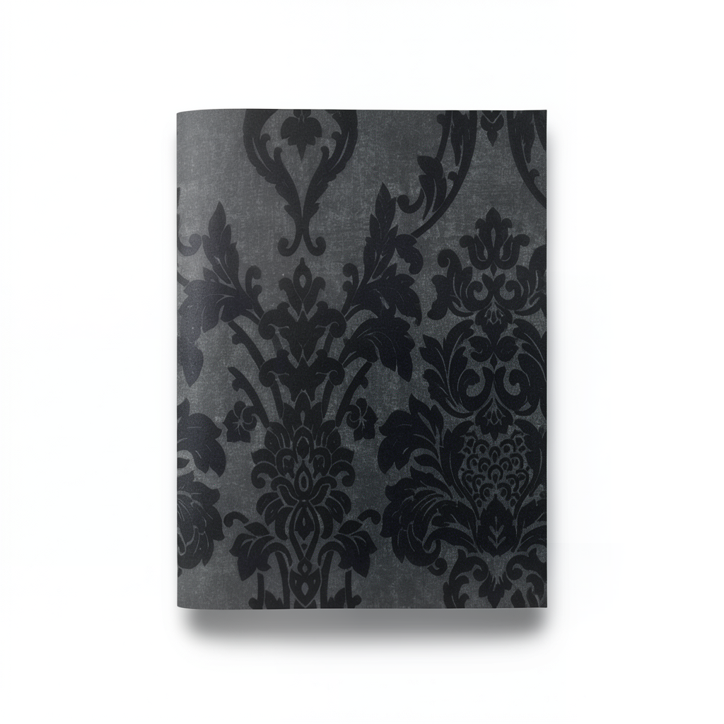Classic Wallpaper 10m Length, 0.53m Width, Dark Gray, Model 225013VE