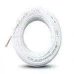 Flexible Tinned Copper Wire 1sq mm 600/1000 Voltage, 0.2mm Diameter, PVC Insulation White | Al Fanar