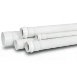مواسير UPVC SDR 33 قطر خارجي 63 مم سماكة 2.0 مم لون أبيض