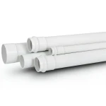 أنابيب UPVC لأنظمة الصرف الصحي SDR 33 قطر خارجي 90 مم سمك 2.8 ملم لون أبيض