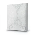 Classic Wallpaper Length 10m, Width 0.53m, Pale Gray Color